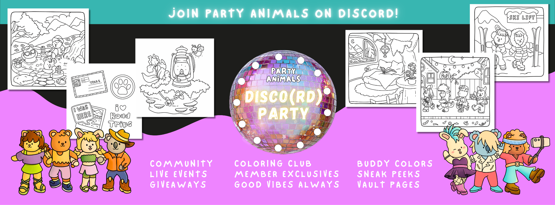 Join the Disco(rd) Party Color Club